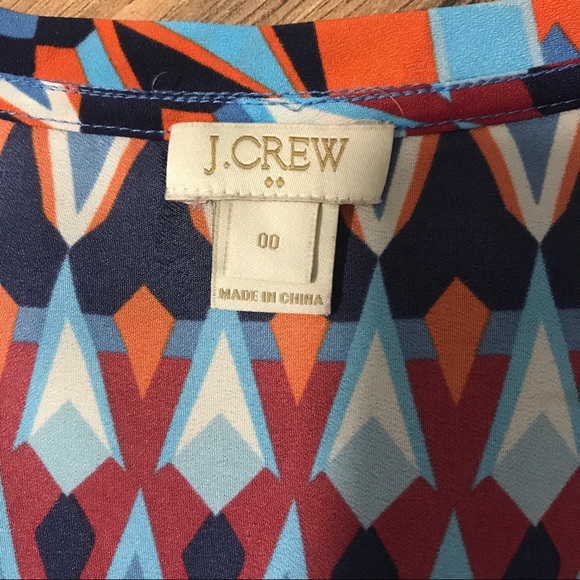 Multi-colored Polyester blend blouse - Picture 3 of 4